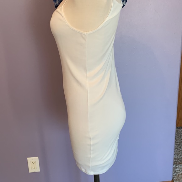 Joie Dress with attached long Cotton Slip, size XS - Picture 12 of 16